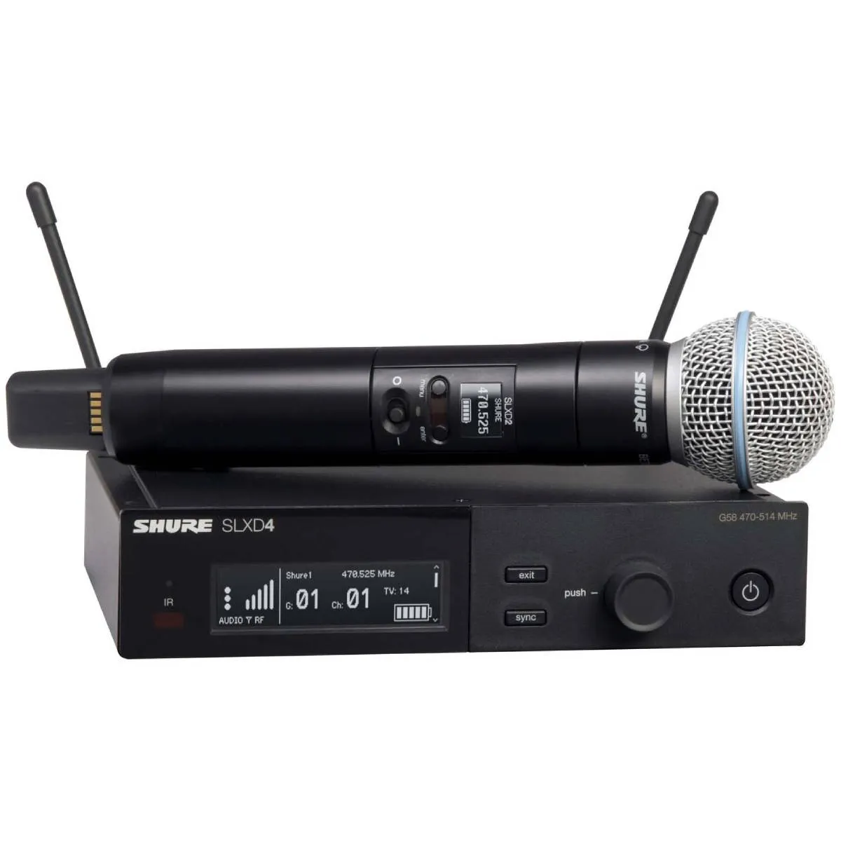 MICROFONE SEM FIO SHURE SLXD